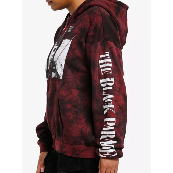 My Chemical Romance The Black Parade Red Tie-Dye Hoodie Medium New With Tags - Picture 5 of 11